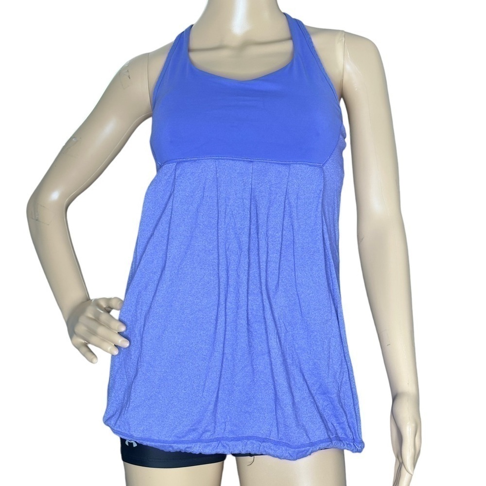 Lululemon racerback purple tank top 6